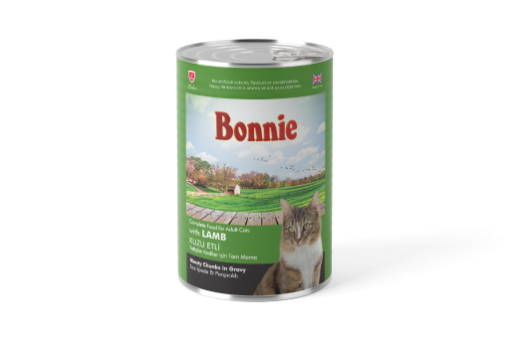 BONNIE KEDI KONS. 400GR KUZU ETLI SOSLU *12 BNK060 resmi