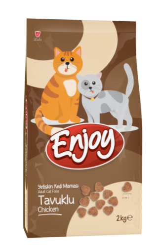 ENJOY KEDİ MAMASI 2 KG TAVUK ETLİ resmi