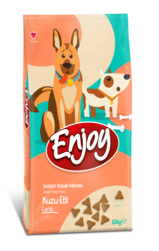 ENJOY KÖPEK MAMASI 10 KG KUZU PİRİNÇ *ENJ25 resmi