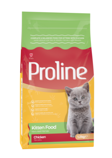 PROLINE KEDİ MAMASI 1,2 KG YAVRU TAVUK ETLİ *PRO227
 resmi