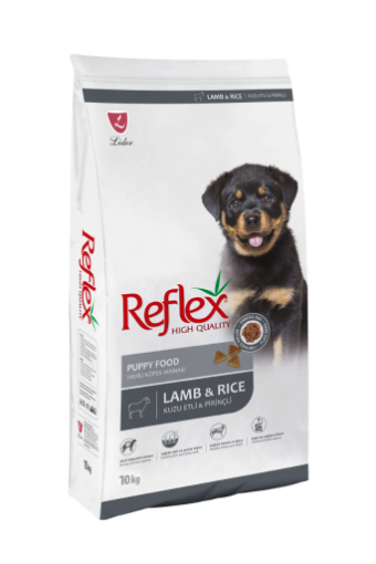 REFLEX KÖPEK MAMASI 15 KG YAVRU KUZU & PİRİNÇ *RFL103 resmi