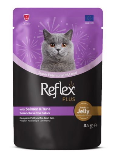 REFLEX POUCH KEDI 85 GR SOMON VE TON *RFK079 resmi
