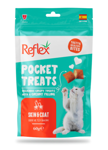 REFLEX KEDI ODUL 60GR POCKET DERI VE TUY *RFT040 resmi