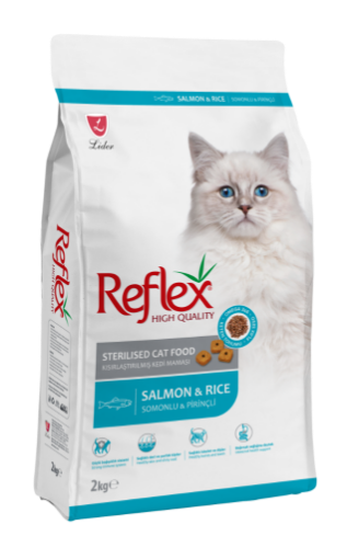 REFLEX KEDİ MAMASI 2 KG BALIKLI KISIRLAŞTIRILMIŞ resmi