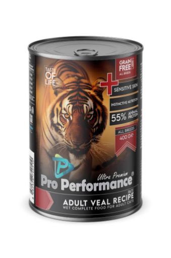 PRO PERFORMANCE KEDİ KONSERVESİ 400 GR DANA ETLİ resmi