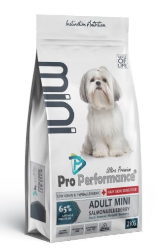 PRO PERFORMANCE KÖPEK MAMASI 2 KG YETİŞKİN MİNİ IRK SOMON  YABAN MERSİNİ resmi