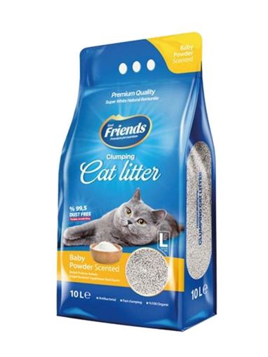 FRIENDS KEDİ KUMU 10LT PUDRA KOKULU resmi