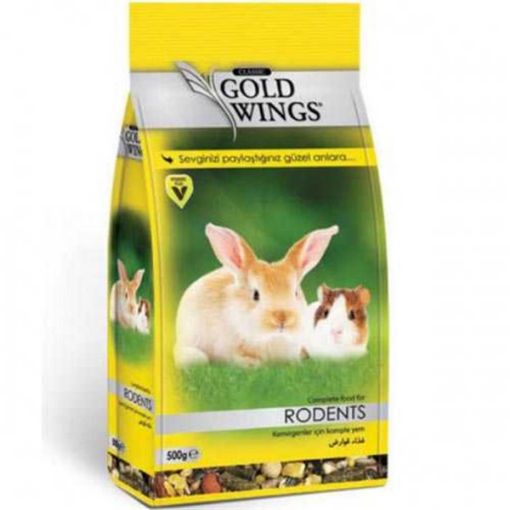 GOLD WİNGS KLASİK RODENTS KOMPLE KEMİRGEN YEMİ 500GR resmi