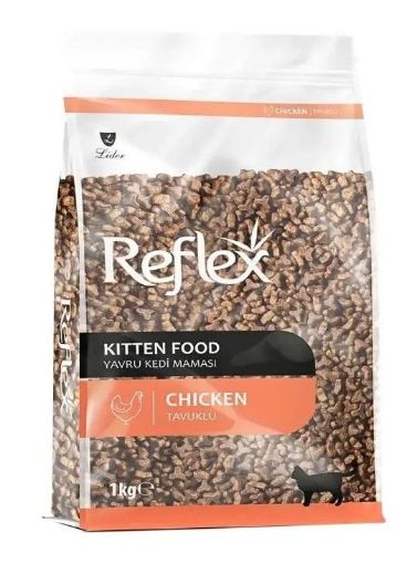 REFLEX KEDİ MAMASI 1KG YAVRU TAVUKLU resmi