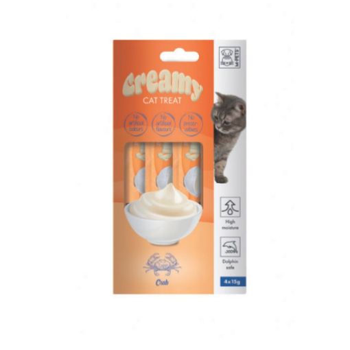 M-PETS YENGEÇLİ KREMA KEDİ ÖDÜL MAMASI 4'LÜ
 resmi