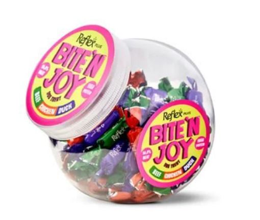 REFLEX PLUS DANA ETLİ TAVUK VE ÖRRDEK ETLİ KÖPEK ÖDÜL MAMASI 250GR
 resmi