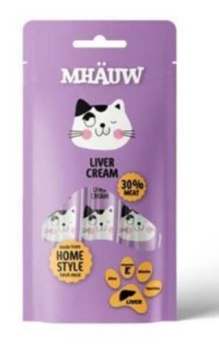 MHAUW CİĞERLİ KREMA ÖDDÜL MAMASI 4'LÜ
 resmi