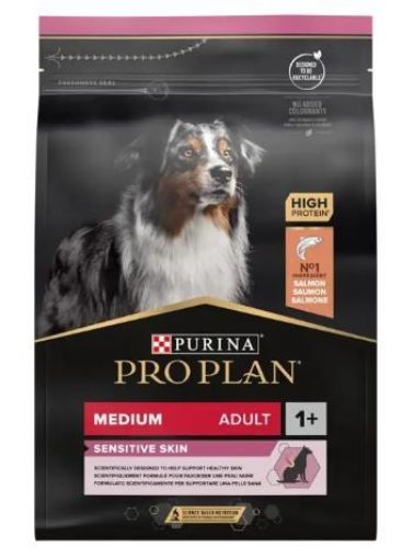 PRO PLAN KÖPEK MAMASI 3 KG YETİŞKİN ORTA IRK SOMONLU resmi