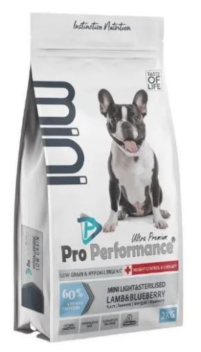 PRO PERFORMANCE KÖPEK MAMASI 2 KG KISIR MİNİ IRK KUZU & YABAN MERSİNİ resmi